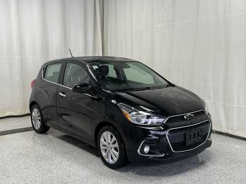 2017 Chevrolet Spark 5dr HB CVT LT w/2LT in Black for sale at Park Mazda in Sherwood Park, AB