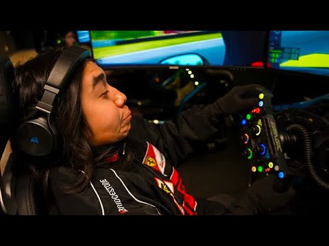 larry almost crashed and died