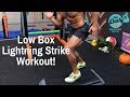 ⛈LOW-BOX LIGHTNING STRIKE! | BJ Gaddour Men's Health Cardio Workout