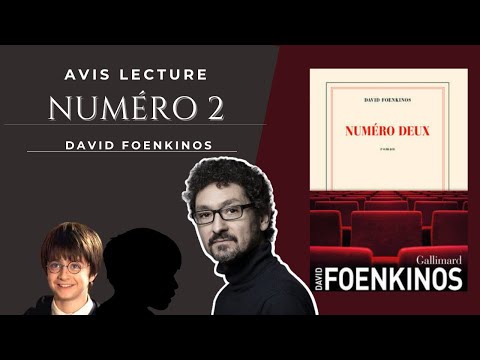 AVIS LECTURE ROMAN "NUMÉRO DEUX" DAVID FOENKINOS @EdGallimard
