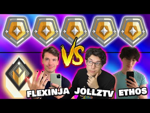 3 RADIANT PLAYERS vs 5 GOLD PLAYERS featuring Flexinja & Ethos