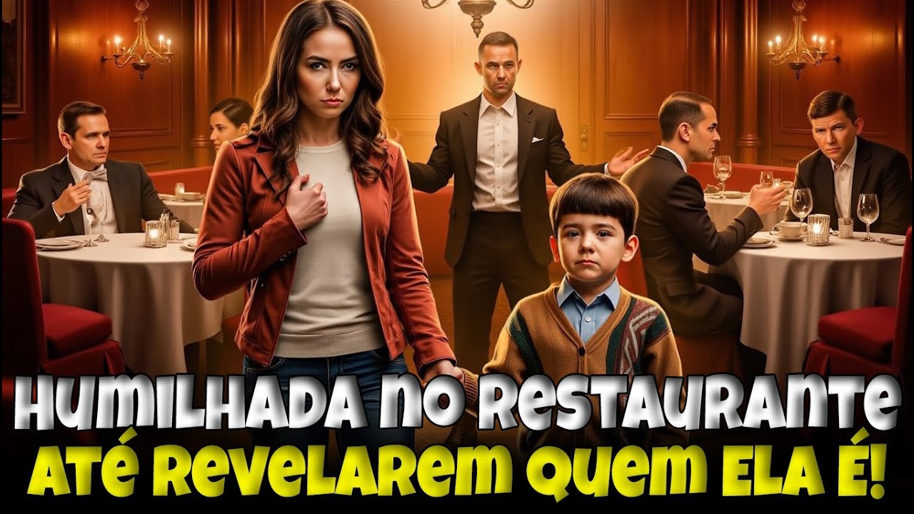 Mãe Solteira É Humilhada em Restaurante Fino, Até Revelarem a Verdadeira Identidade Dela!