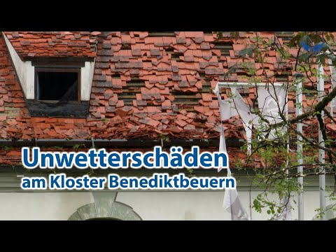 Unwetterschäden am Kloster Benediktbeuern