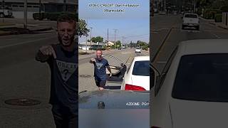 Entitled Road Rager Gets Instant Karma!