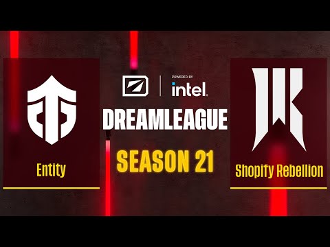 Dota2 - Entity vs Shopify Rebellion - Game 1 - DreamLeague Season 21 - Group A