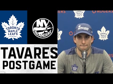 John Tavares Post Game ' Toronto Maple Leafs vs New York Islanders - January 22, 2022