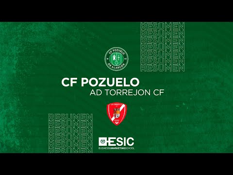 Resumen CF Pozuelo Vs AD Torrejon CF (1-0)