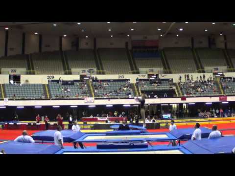 Nicole Ahsinger - Trampoline Finals - 2012 U.S. Elite Championships - Juniors
