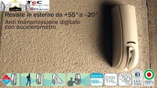 ONE SENSORE PERIMETRALE EFFETTO TENDA DA ESTERNO