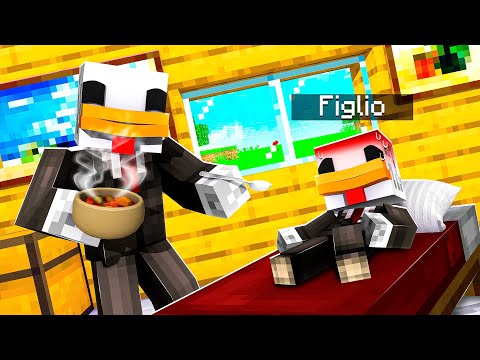 MIO FIGLIO STA MALE SU MINECRAFT