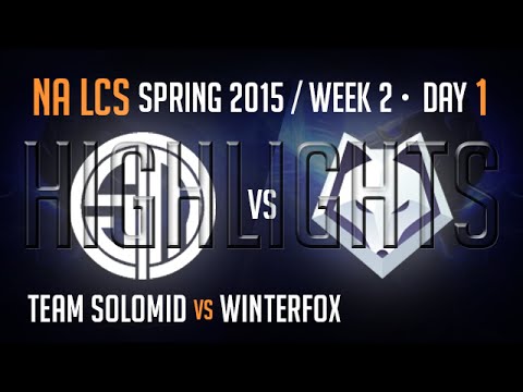 TSM vs WFX (Highlights) | Season 5 NA LCS Week 2 Day 1 Game 5 2015 | Team Solomid vs Winterfox