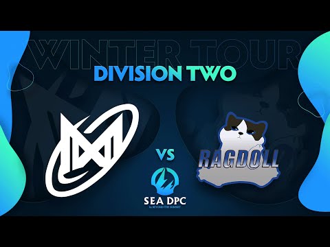 NGX.SEA vs Ragdoll Game 2 - DPC SEA Div 2: Winter Tour 2021/2022 w/ Xyclopz & GoDz