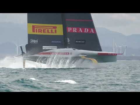 Cup Spy: Highlights - Luna Rossa - AC75 - Day 12 - May 9, 2024 - Barcelona.