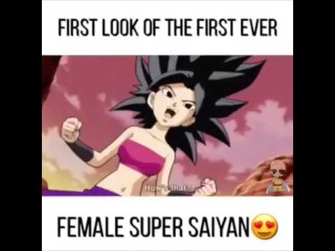 Female Broly, Caulifla : First Female Super Saiyan in the Dragon Ball Series