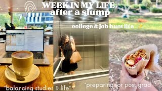 getting my life on track again after a slump || productive week in my life VLOG