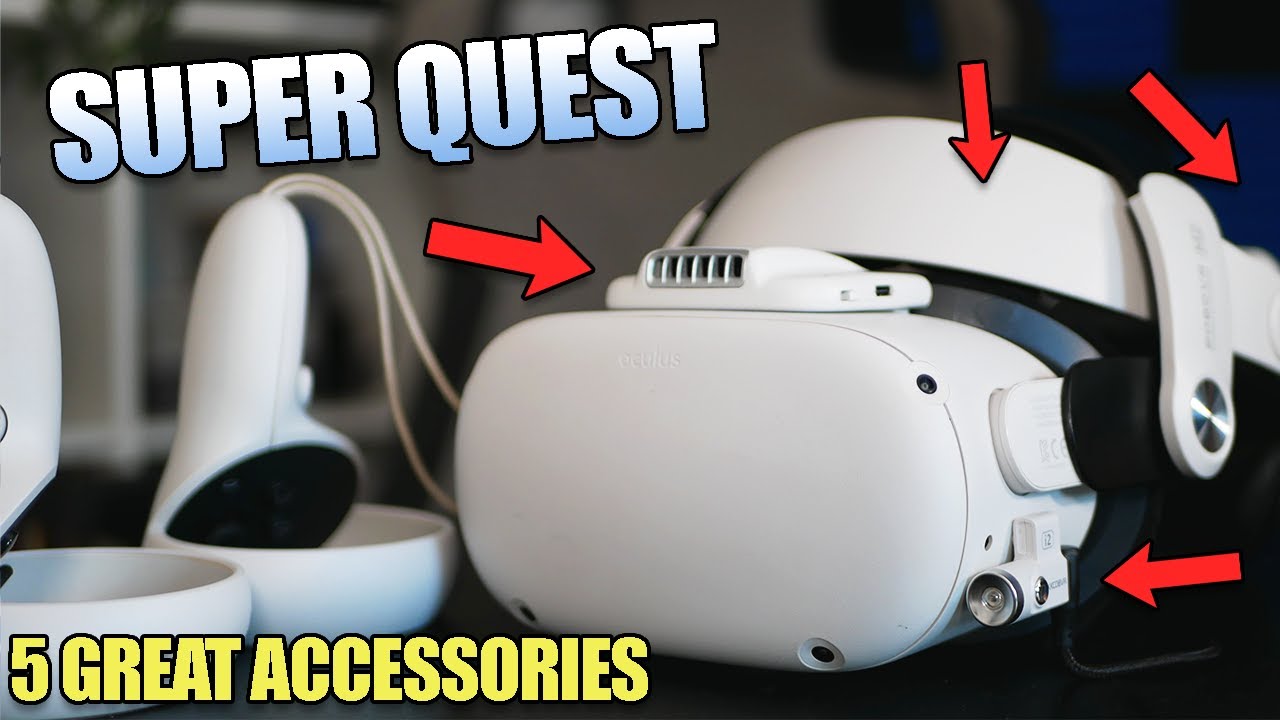 SUPER QUEST! 5 AWESOME Quest 2 Accessories - Even Play in Complete Darkness!