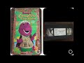 Barney S Campfire Sing Along 1996 Canada VHS For Happy 30th Anniversary 1996 2026