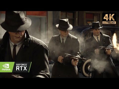 Mafia: Definitive Edition | Gangster Attack at Italian Restaurant | RTX 5090 4K HDR 60FPS