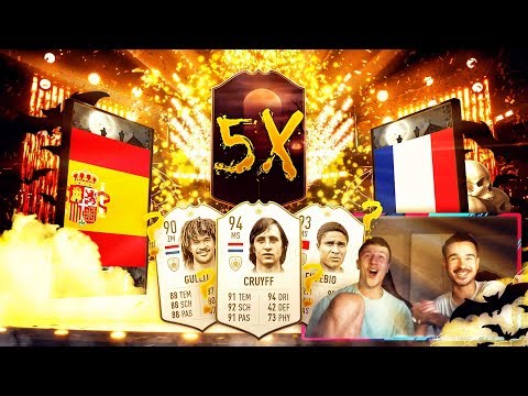 FIFA 19 : 5x SCREAM im PACK 🔥🔥 BEST OF PACK OPENING 🔥🔥 CRUYFF, GULLIT or EUSÉBIO?!