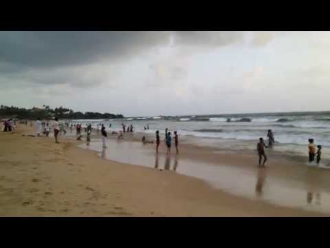 Benthota beach at sun set