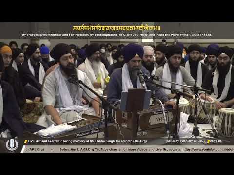 023 Toronto Feb. 2022 Saturday PM AK Bhai Jaswant Singh Jee Toronto