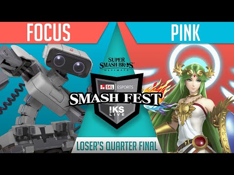 @pinkbombo91 (Palutena) vs Focus (R.O.B.) - Losers Quarter-Final - SKL Smashfest 4 - Smash Ultimate