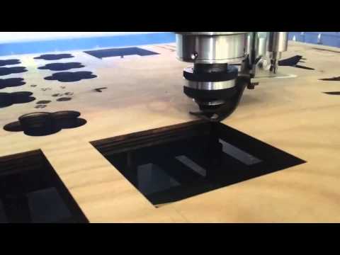 Лазерная резка штанцформы СО2 750W