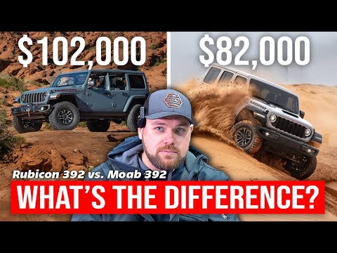 2025 Jeep Wrangler 392 vs. 2026 Moab 392