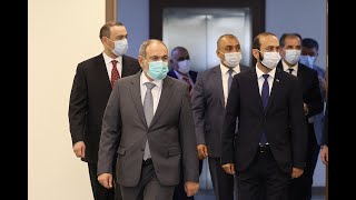 Prime Minister of Armenia Nikol Pashinyan presented the newly appointed Minister Ararat Mirzoyan to the Staff of the Foreign Ministry of Armenia