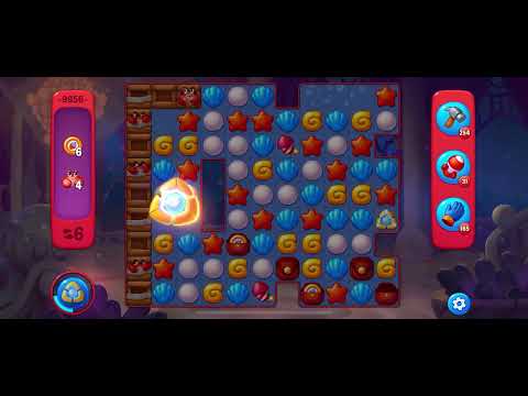 Fishdom Hard level 9856 no boosters フィッシュダム ハード