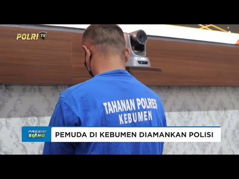 PEMUDA DI KEBUMEN DIAMANKAN POLISI KARENA KEPEMILIKAN SABU DAN ALAT BONG