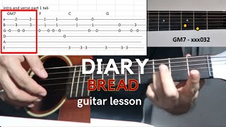 DIARY (Bread) guitar lesson - Guitar Yourself channel