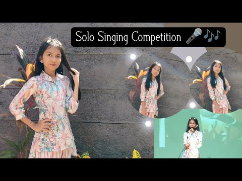 Participated in solo singing competition Song ONATH BHURGIM🎤🎶 #solosingingcompetition #song