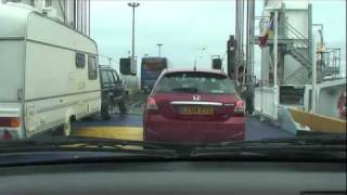 Onboard P&O Ferries "Pride of Kent". Dover, England, UK to Calais, France