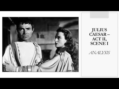 Video #28: Julius Caesar, Act II Scene I (Part 3)