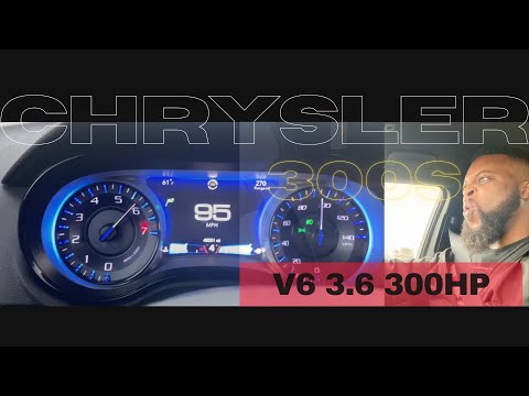 Chrysler 300s V6 3.6L 8SPD AWD| 300 HorsePower Sport mode Paddle shift pulls.😱😬What can it do?😬😱