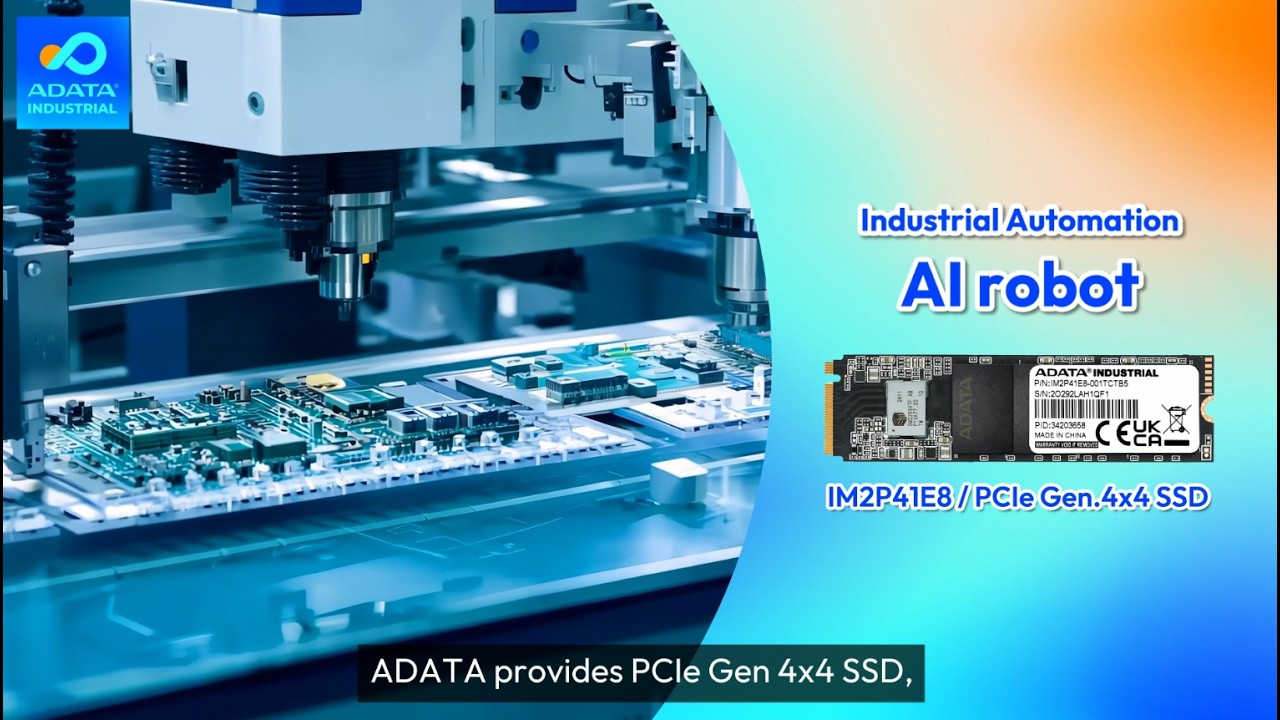Reliable Storage Solutions for AI Robot & Industrial Automation