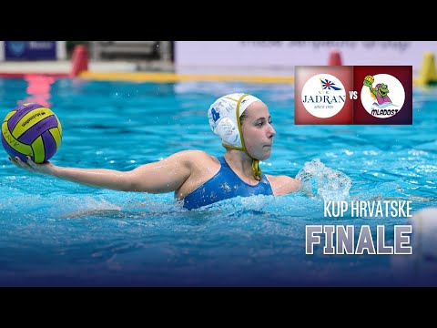 VK Jadran Split vs ŽAVK Mladost: Finale Kupa Hrvatske za žene 2024. (Isječci s utakmice)