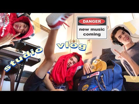 studio vlog (my last video for a bit)