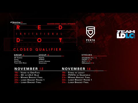 PENTA Sports vs. LDLC Blue | Red Dot Invitational Closed Qualifier | de_dust2