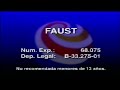 FAUST LA VENGANZA ESTÁ EN LA SANGRE 2001 Intro VHS España