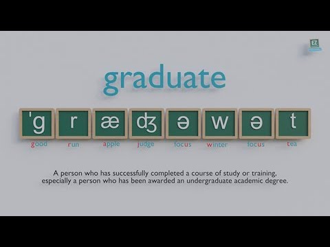 How to pronounce graduate ?