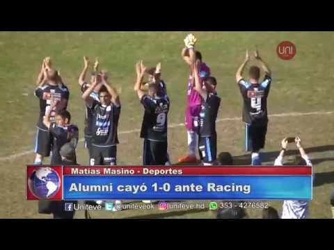 Alumni cayó en Córdoba, ante Racing