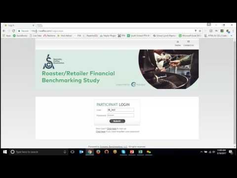 Tutorial: SCA Roaster/Retailer Benchmarking Study