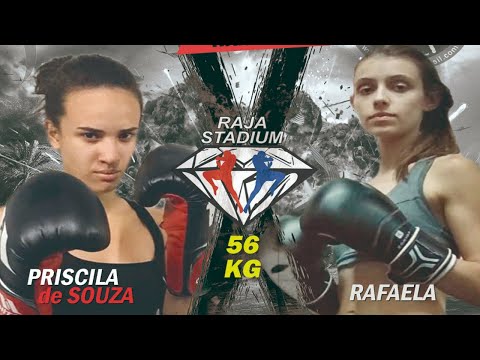 PRISCILA DE SOUZA (STUDIO PERSONAL) vs RAFAELA (NINJA FIGHT) CHAMPIONS FACTORY 56 KG - RAJA STADIUM