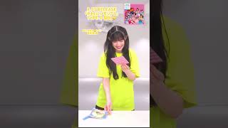#かわいいメモリアル ひと足先にメンバーのもとに届きました💿✨ TYPE-Dをあきちゃんが開封💛