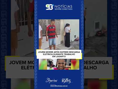🚨 JOVEM MORRE APÓS SOFRER DESCARGA ELÉTRICA DURANTE TRABALHO EM LAGARTO