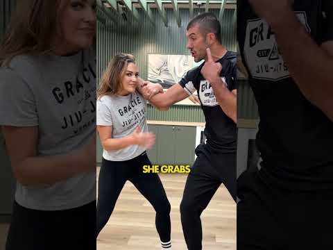 Jiu-Jitsu Hair Grab Defense