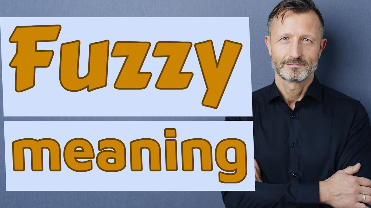 Whats the meaning of fuzzy? More REF