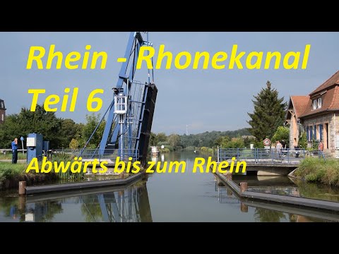 A sailing ship gone astray - Episode 25 On the Rhine - Rhone Canal, summit support to the Rhine
